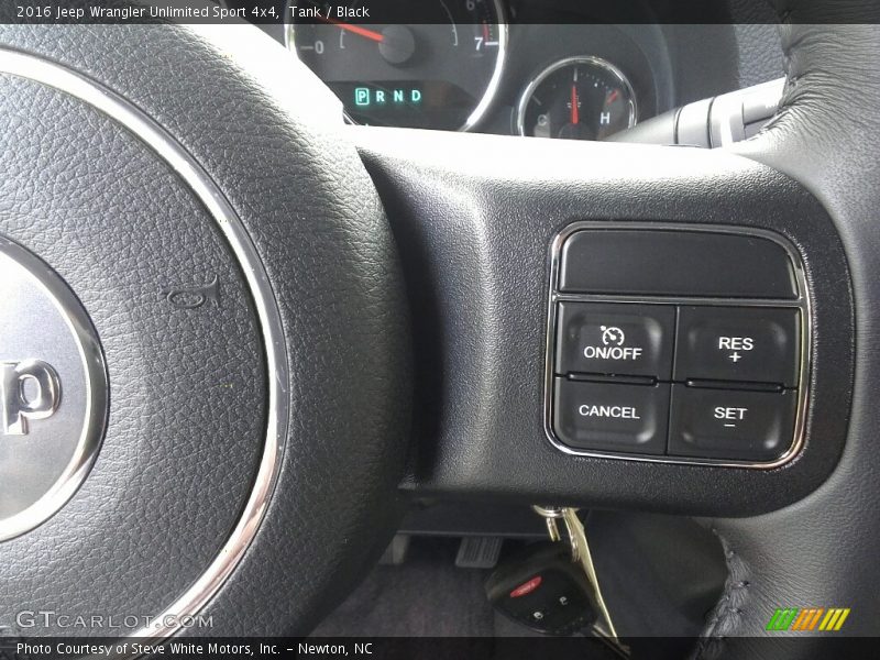 Tank / Black 2016 Jeep Wrangler Unlimited Sport 4x4
