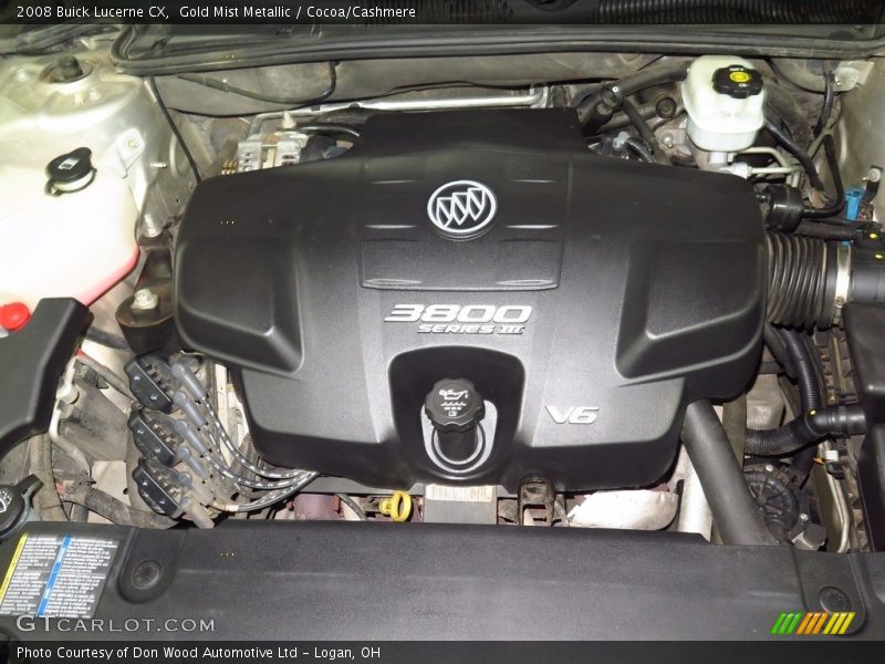 Gold Mist Metallic / Cocoa/Cashmere 2008 Buick Lucerne CX