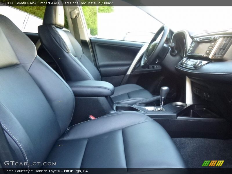 Barcelona Red Metallic / Black 2014 Toyota RAV4 Limited AWD