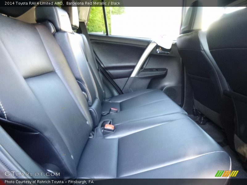 Barcelona Red Metallic / Black 2014 Toyota RAV4 Limited AWD