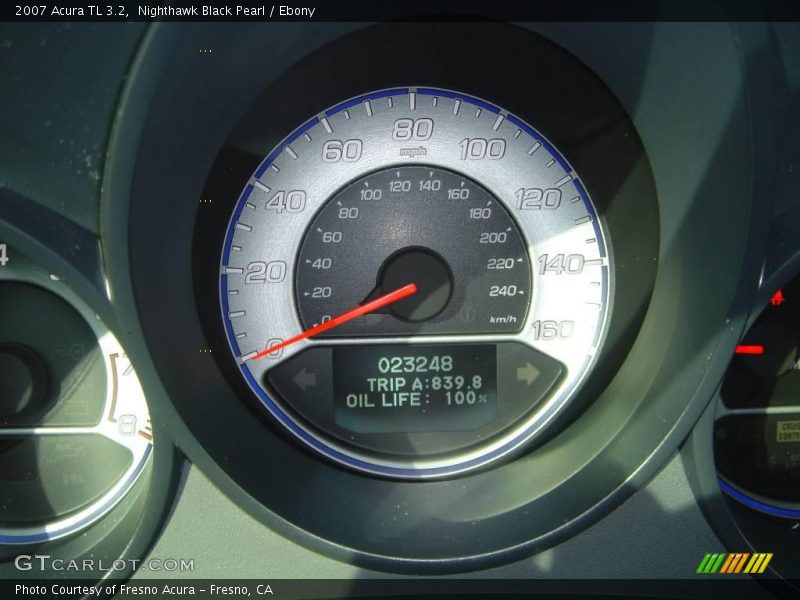 Nighthawk Black Pearl / Ebony 2007 Acura TL 3.2