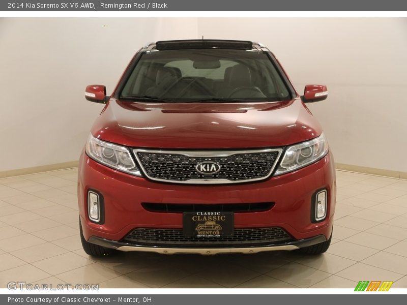 Remington Red / Black 2014 Kia Sorento SX V6 AWD