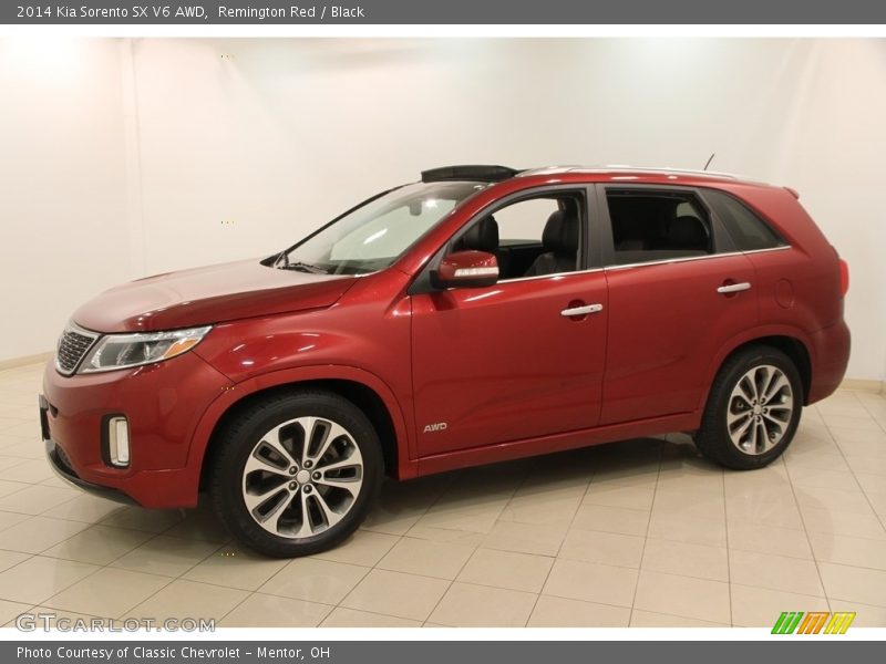 Remington Red / Black 2014 Kia Sorento SX V6 AWD