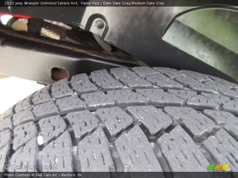 Flame Red / Dark Slate Gray/Medium Slate Gray 2010 Jeep Wrangler Unlimited Sahara 4x4