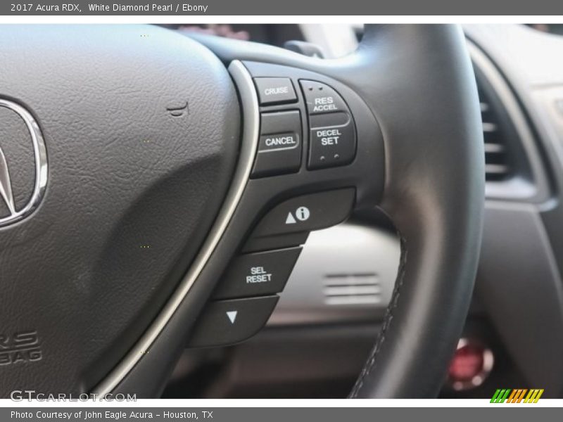 White Diamond Pearl / Ebony 2017 Acura RDX