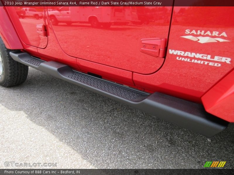 Flame Red / Dark Slate Gray/Medium Slate Gray 2010 Jeep Wrangler Unlimited Sahara 4x4