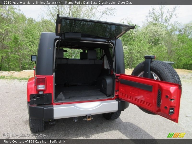 Flame Red / Dark Slate Gray/Medium Slate Gray 2010 Jeep Wrangler Unlimited Sahara 4x4