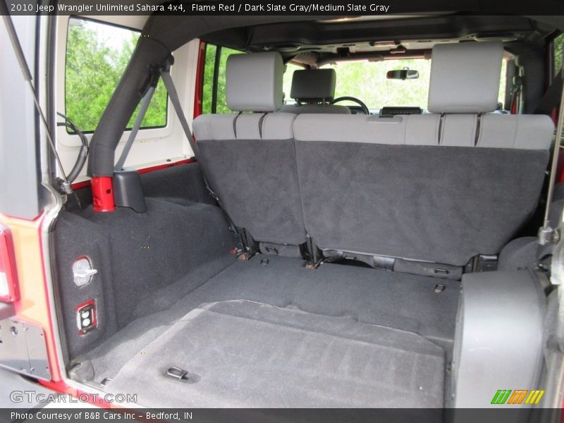Flame Red / Dark Slate Gray/Medium Slate Gray 2010 Jeep Wrangler Unlimited Sahara 4x4