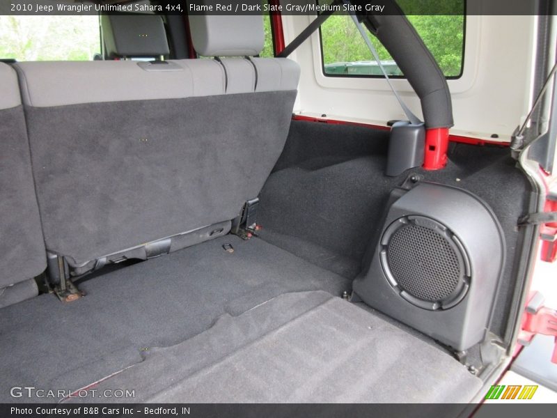 Flame Red / Dark Slate Gray/Medium Slate Gray 2010 Jeep Wrangler Unlimited Sahara 4x4