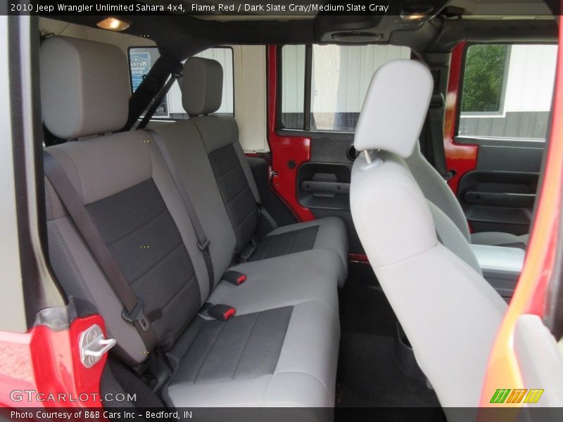 Flame Red / Dark Slate Gray/Medium Slate Gray 2010 Jeep Wrangler Unlimited Sahara 4x4