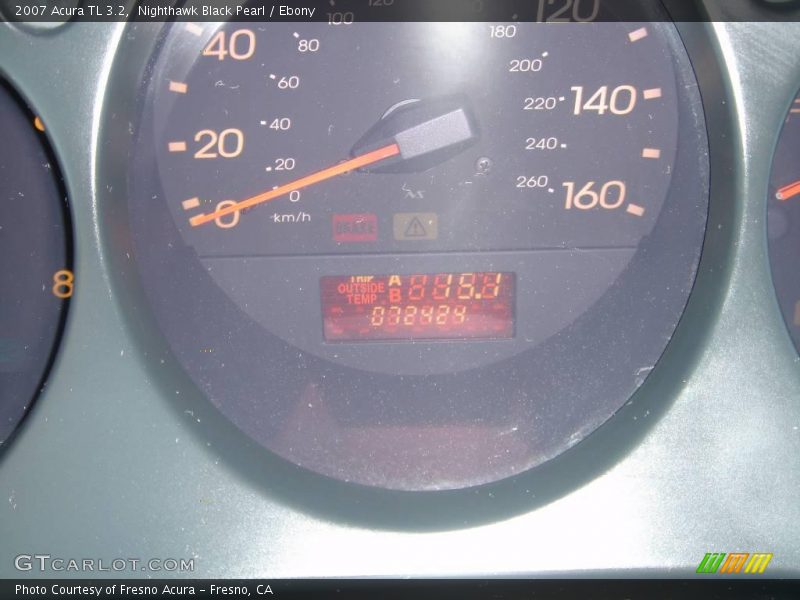 Nighthawk Black Pearl / Ebony 2007 Acura TL 3.2