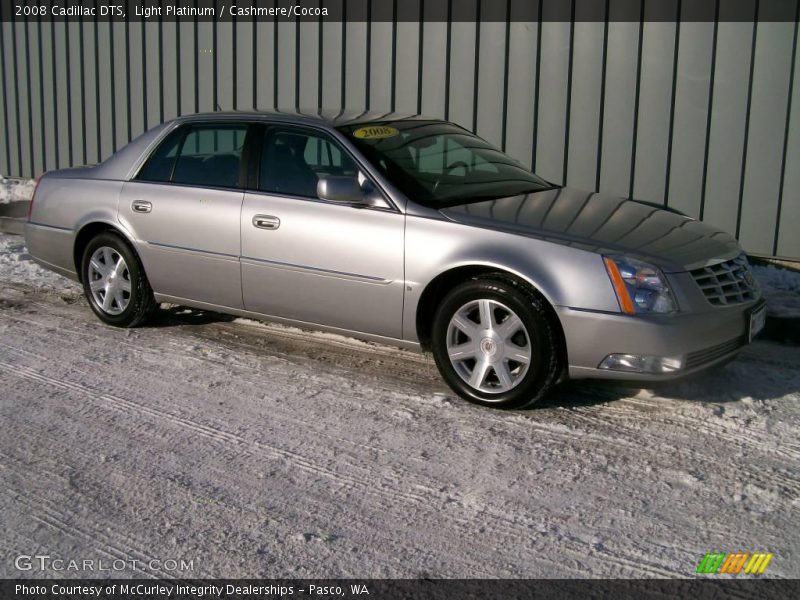 Light Platinum / Cashmere/Cocoa 2008 Cadillac DTS