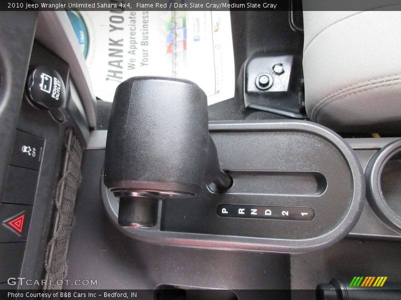 Flame Red / Dark Slate Gray/Medium Slate Gray 2010 Jeep Wrangler Unlimited Sahara 4x4