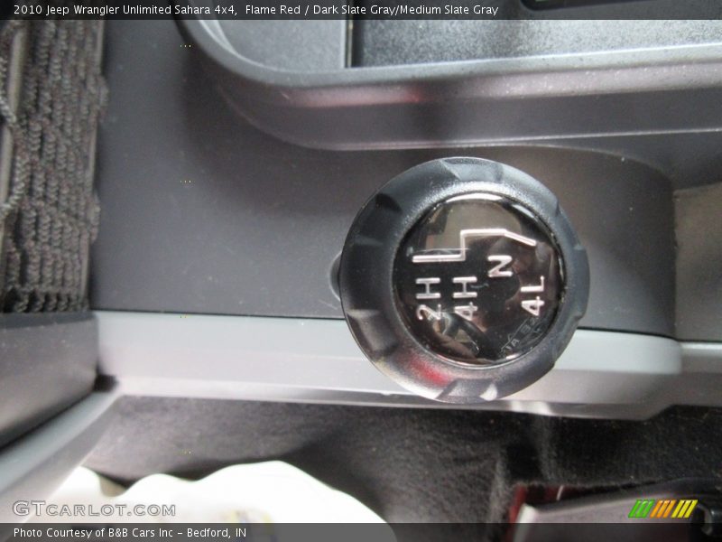 Flame Red / Dark Slate Gray/Medium Slate Gray 2010 Jeep Wrangler Unlimited Sahara 4x4