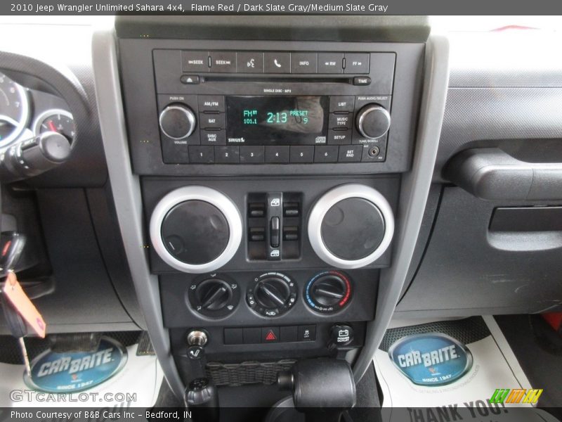 Flame Red / Dark Slate Gray/Medium Slate Gray 2010 Jeep Wrangler Unlimited Sahara 4x4