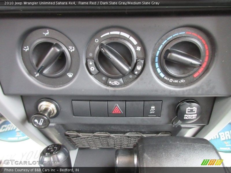 Flame Red / Dark Slate Gray/Medium Slate Gray 2010 Jeep Wrangler Unlimited Sahara 4x4