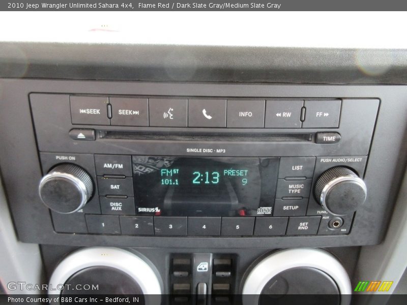 Flame Red / Dark Slate Gray/Medium Slate Gray 2010 Jeep Wrangler Unlimited Sahara 4x4