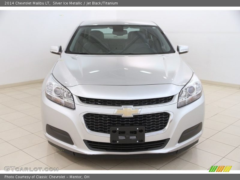 Silver Ice Metallic / Jet Black/Titanium 2014 Chevrolet Malibu LT