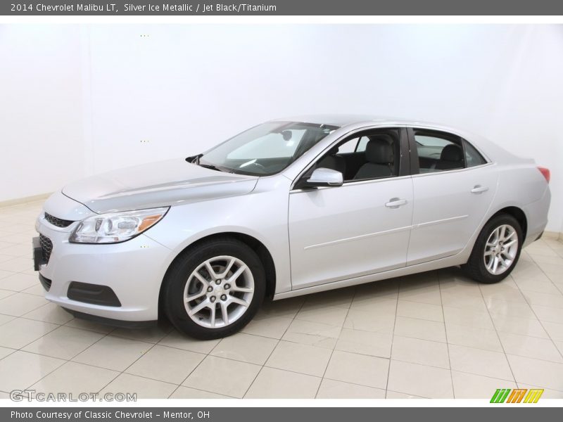 Silver Ice Metallic / Jet Black/Titanium 2014 Chevrolet Malibu LT