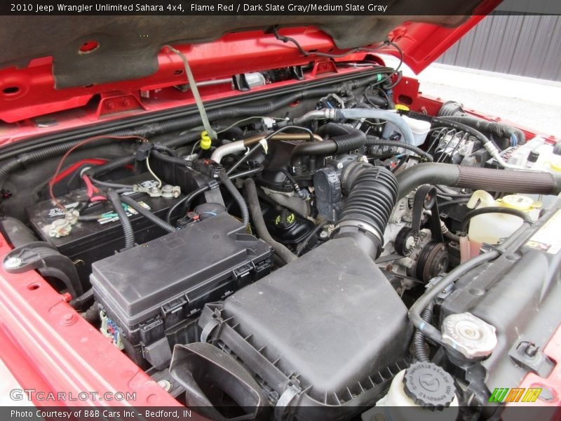 Flame Red / Dark Slate Gray/Medium Slate Gray 2010 Jeep Wrangler Unlimited Sahara 4x4