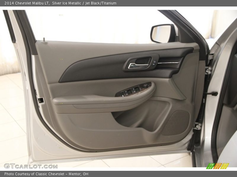 Silver Ice Metallic / Jet Black/Titanium 2014 Chevrolet Malibu LT