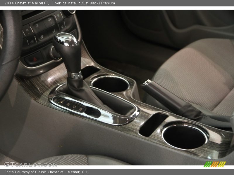 Silver Ice Metallic / Jet Black/Titanium 2014 Chevrolet Malibu LT
