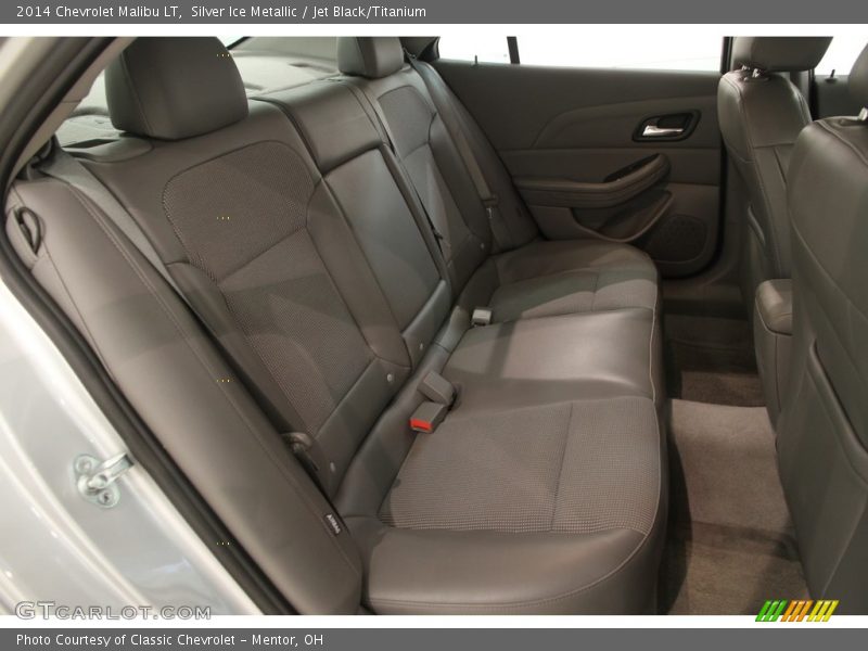 Silver Ice Metallic / Jet Black/Titanium 2014 Chevrolet Malibu LT