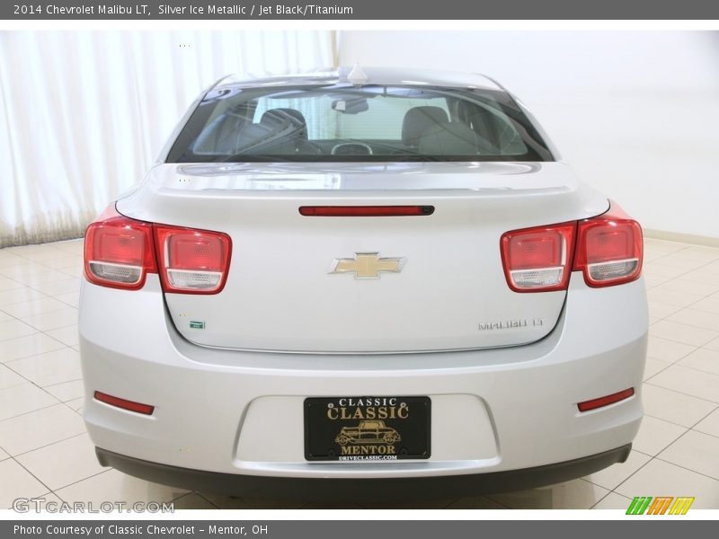 Silver Ice Metallic / Jet Black/Titanium 2014 Chevrolet Malibu LT