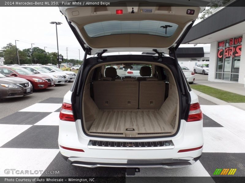 Polar White / Almond Beige 2014 Mercedes-Benz ML 350