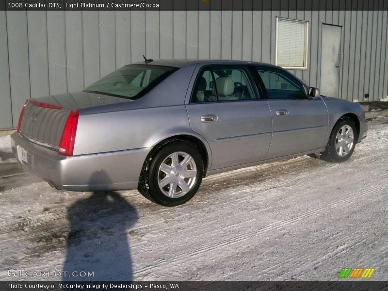 Light Platinum / Cashmere/Cocoa 2008 Cadillac DTS