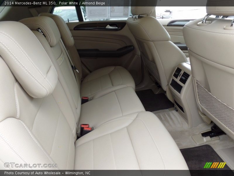 Polar White / Almond Beige 2014 Mercedes-Benz ML 350