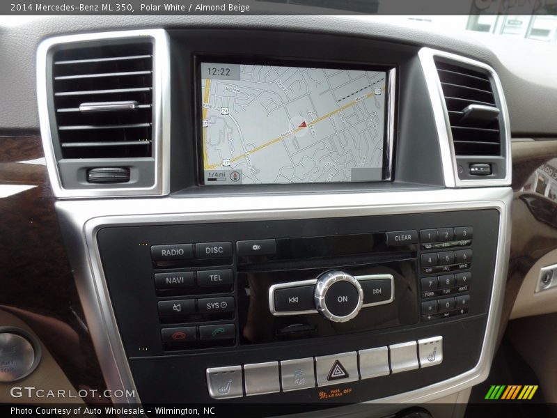Polar White / Almond Beige 2014 Mercedes-Benz ML 350