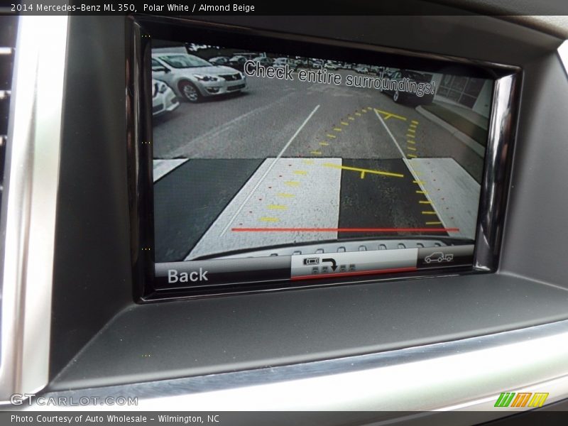 Polar White / Almond Beige 2014 Mercedes-Benz ML 350