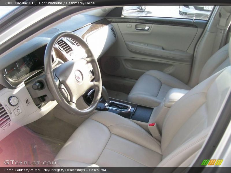 Light Platinum / Cashmere/Cocoa 2008 Cadillac DTS