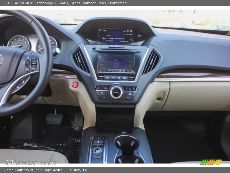 White Diamond Pearl / Parchment 2017 Acura MDX Technology SH-AWD