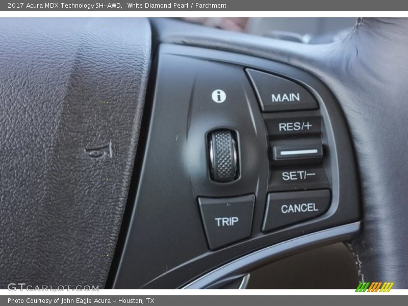 White Diamond Pearl / Parchment 2017 Acura MDX Technology SH-AWD
