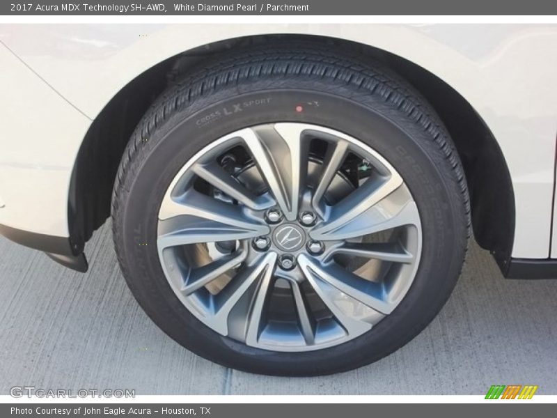 White Diamond Pearl / Parchment 2017 Acura MDX Technology SH-AWD