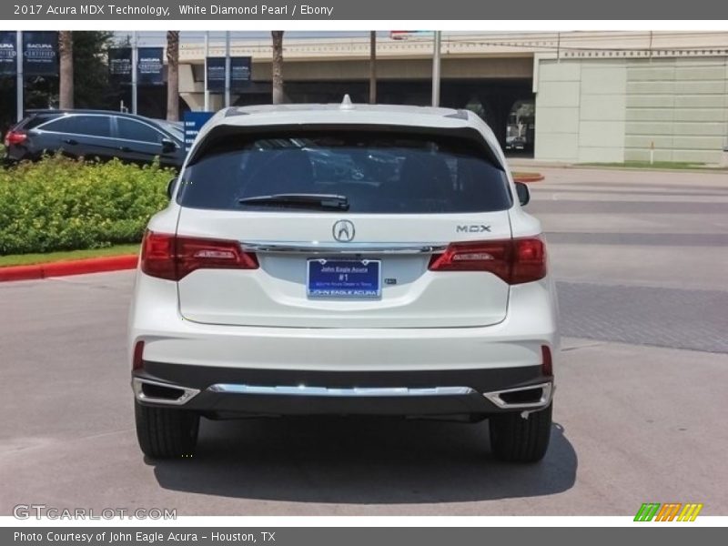 White Diamond Pearl / Ebony 2017 Acura MDX Technology