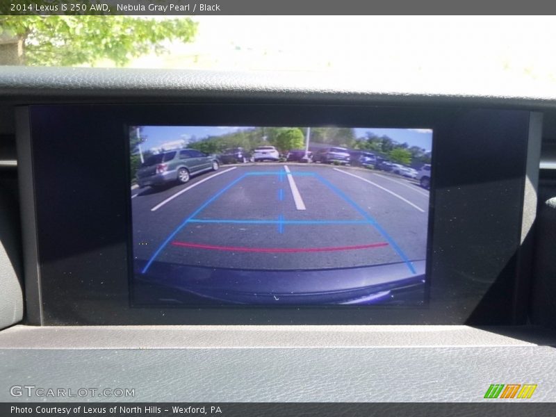 Nebula Gray Pearl / Black 2014 Lexus IS 250 AWD