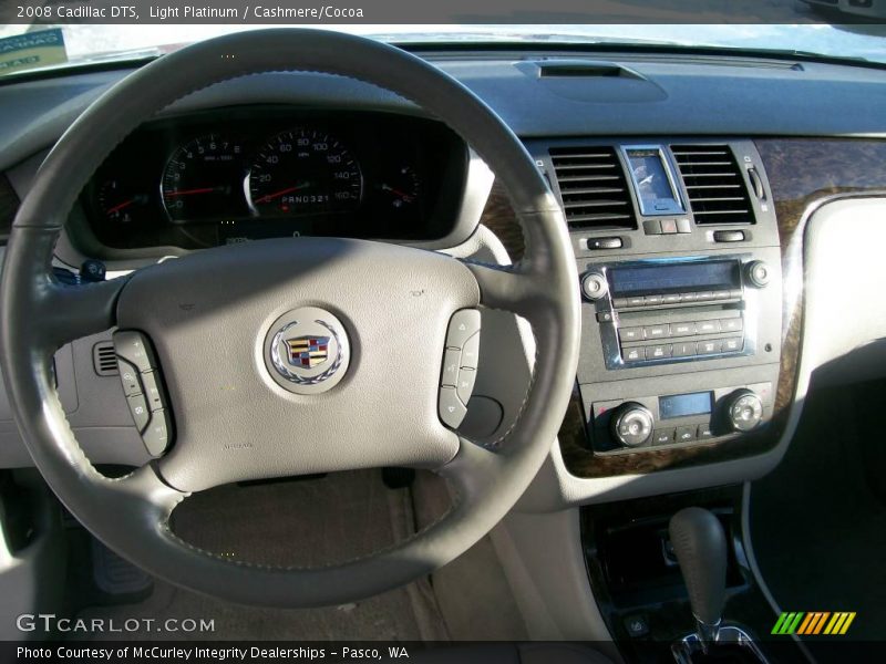 Light Platinum / Cashmere/Cocoa 2008 Cadillac DTS