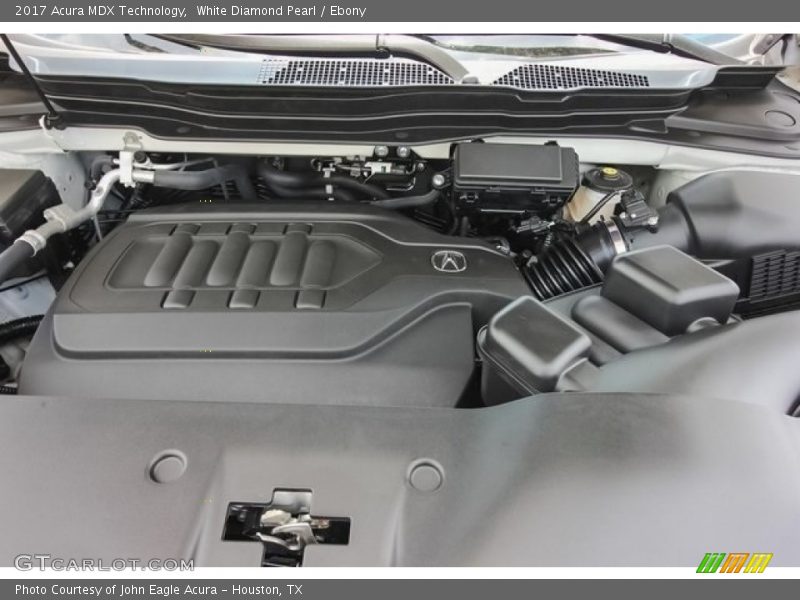 White Diamond Pearl / Ebony 2017 Acura MDX Technology