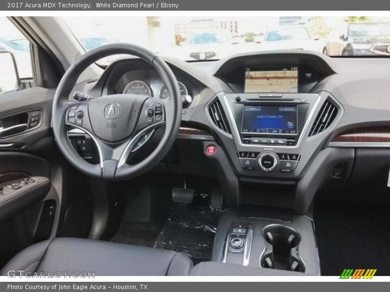 White Diamond Pearl / Ebony 2017 Acura MDX Technology