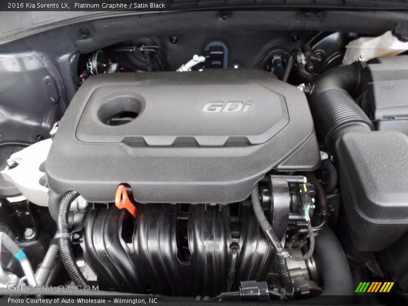 Platinum Graphite / Satin Black 2016 Kia Sorento LX