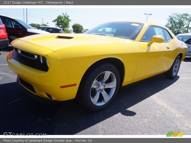 YellowJacket / Black 2017 Dodge Challenger SXT