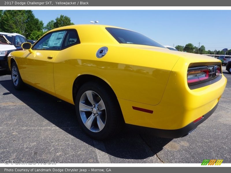 YellowJacket / Black 2017 Dodge Challenger SXT