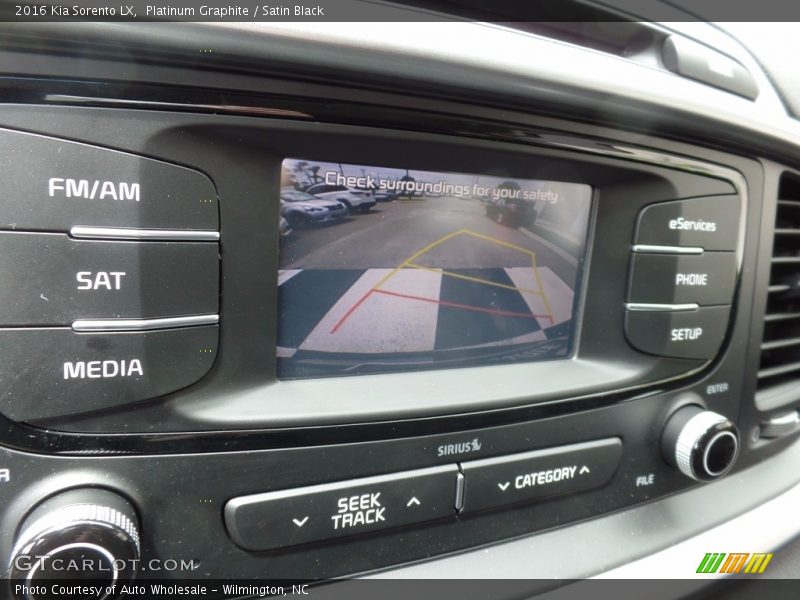 Platinum Graphite / Satin Black 2016 Kia Sorento LX