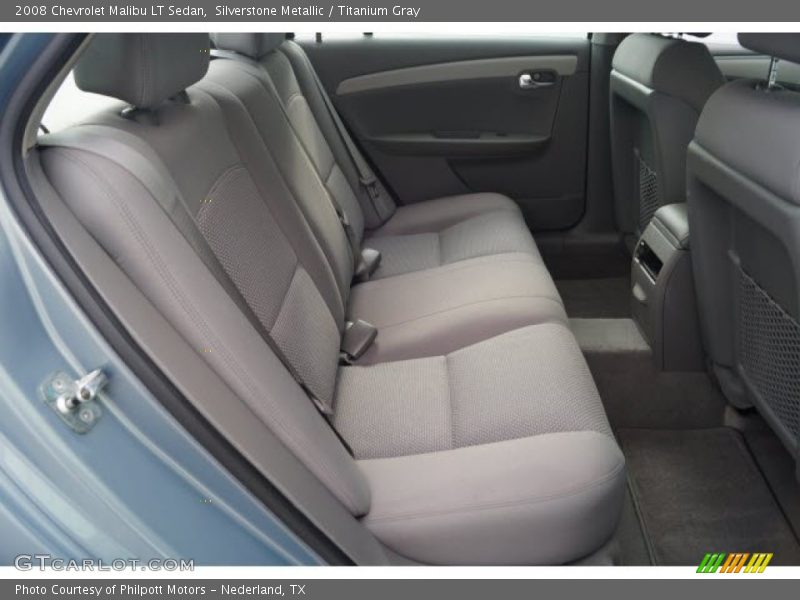 Silverstone Metallic / Titanium Gray 2008 Chevrolet Malibu LT Sedan