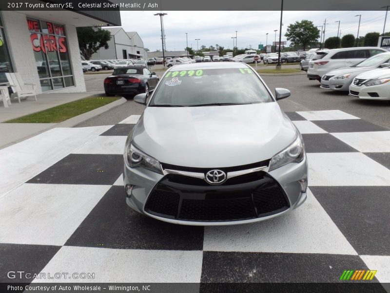 Celestial Silver Metallic / Ash 2017 Toyota Camry SE