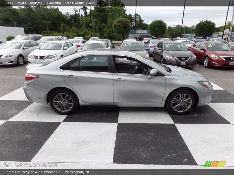 Celestial Silver Metallic / Ash 2017 Toyota Camry SE