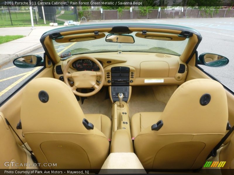 Dashboard of 2001 911 Carrera Cabriolet